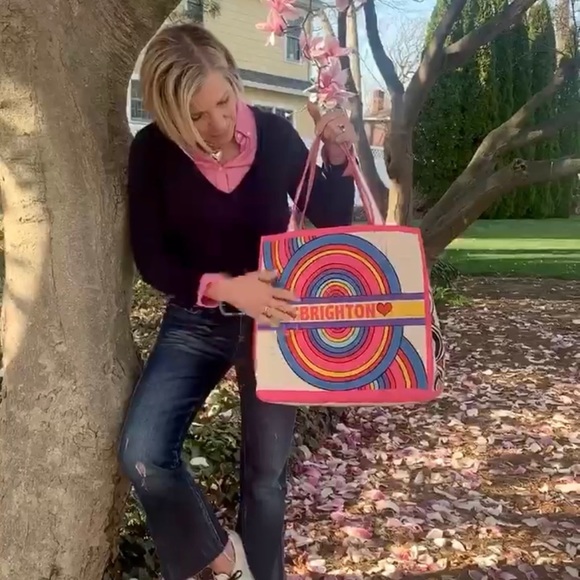 Rainbow Bright Tote- Brighton - Picture 8 of 8